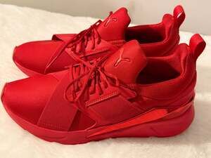 Womens Size 8.5 Puma Muse X-2 Metallic Womens Red Athletic Shoes US 7 EUR 37.5 U